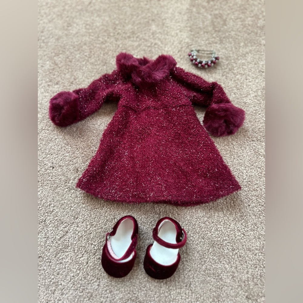 American Girl Doll Holiday Dress